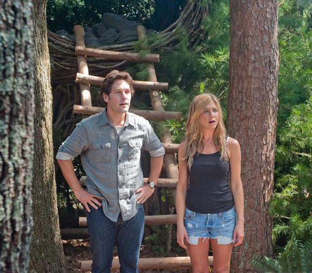 Jennifer Aniston y Paul Rudd en Sácame del paraíso