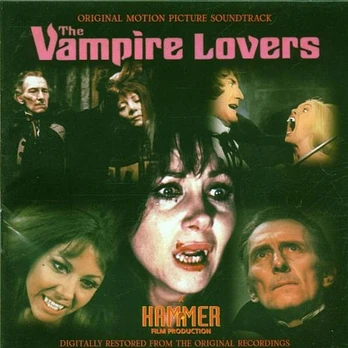 Carátula de la banda de sonido de Los Amantes del vampiro