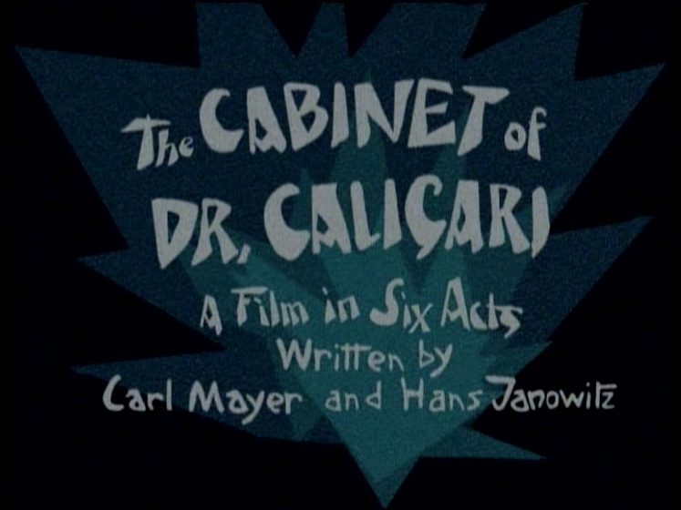 Imagen de El Gabinete del Dr. Caligari (Títulos de crédito)