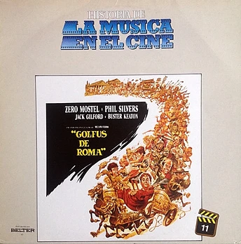 Carátula de la banda de sonido de Golfus de Roma