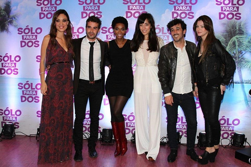 Martina Gusman, Nicolás Cabré y Paula Kohan en Solo para dos (Premiere Buenos Aires)