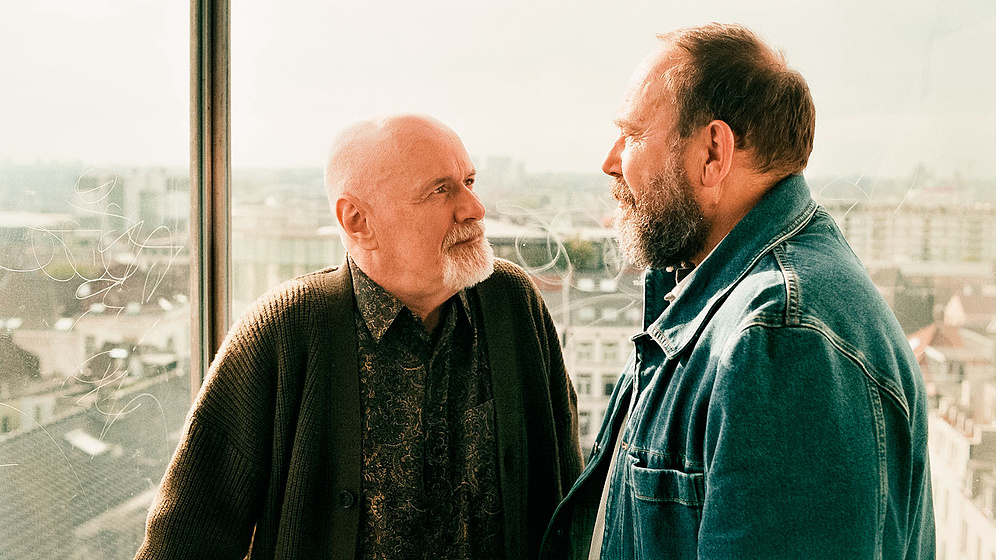 Olivier Gourmet y Dave Johns en Turtles
