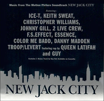 Carátula de la banda de sonido de New Jack City