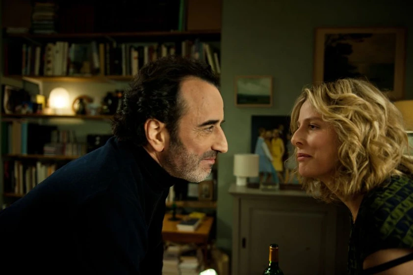 Karin Viard y Bruno Todeschini en algo-celosa