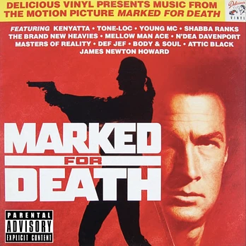 Carátula de la banda de sonido de Señalado por la Muerte