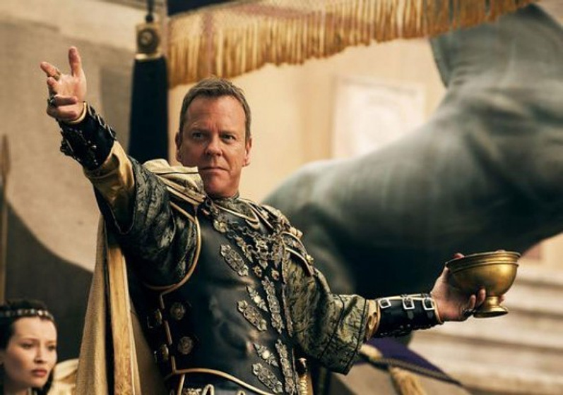 Kiefer Sutherland en Pompeya