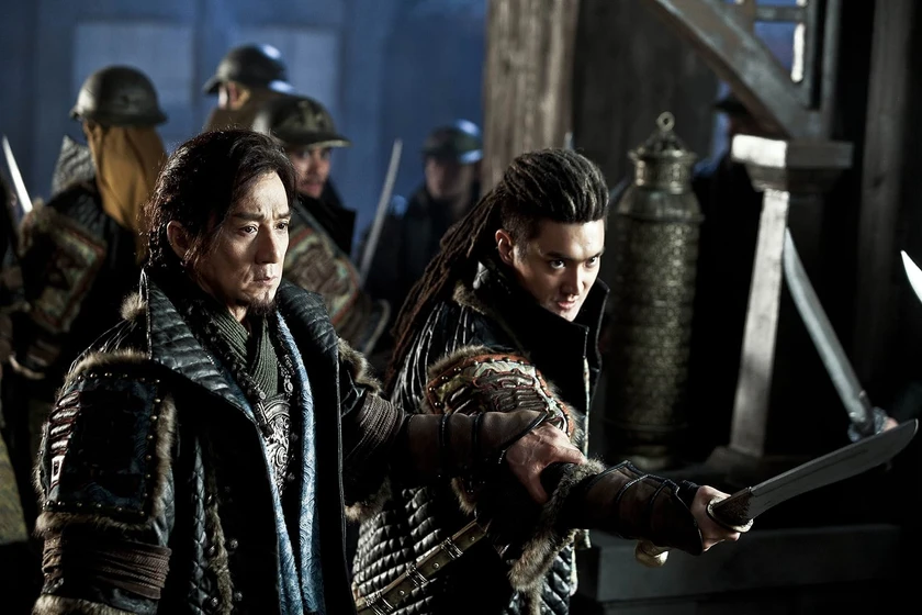 Jackie Chan y Si Won Choi en dragon-blade