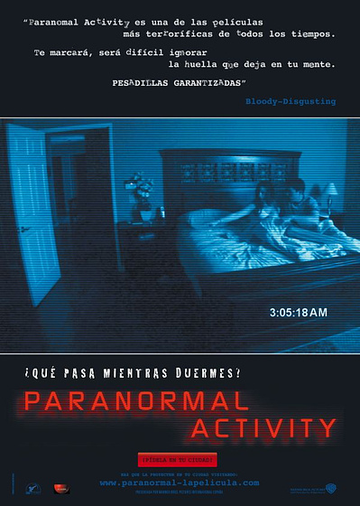 Imagen de Paranormal Activity (Cartel)