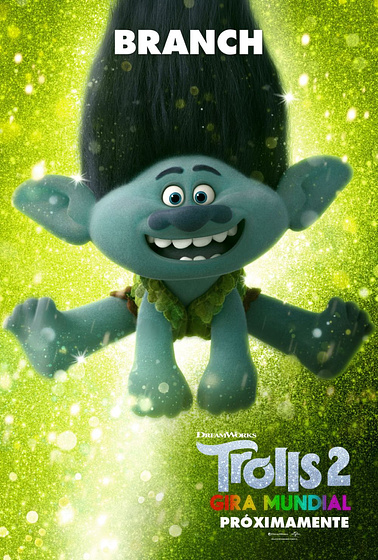Imagen de Trolls 2: Gira Mundial (Cartel personajes español)