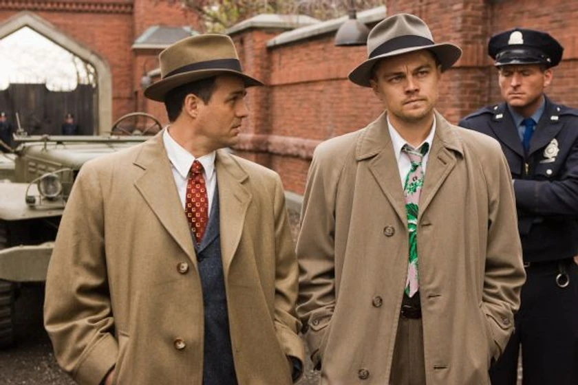 Leonardo DiCaprio y Mark Ruffalo en shutter-island