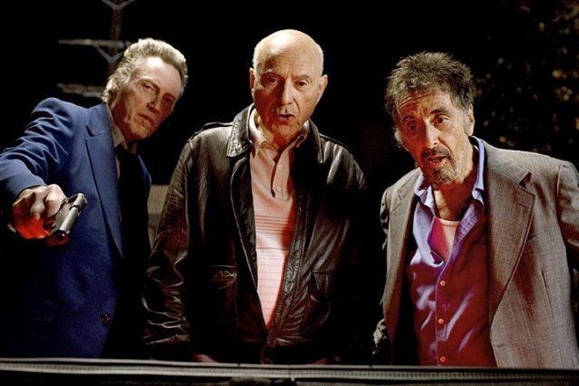 Christopher Walken, Al Pacino y Alan Arkin en Tipos legales