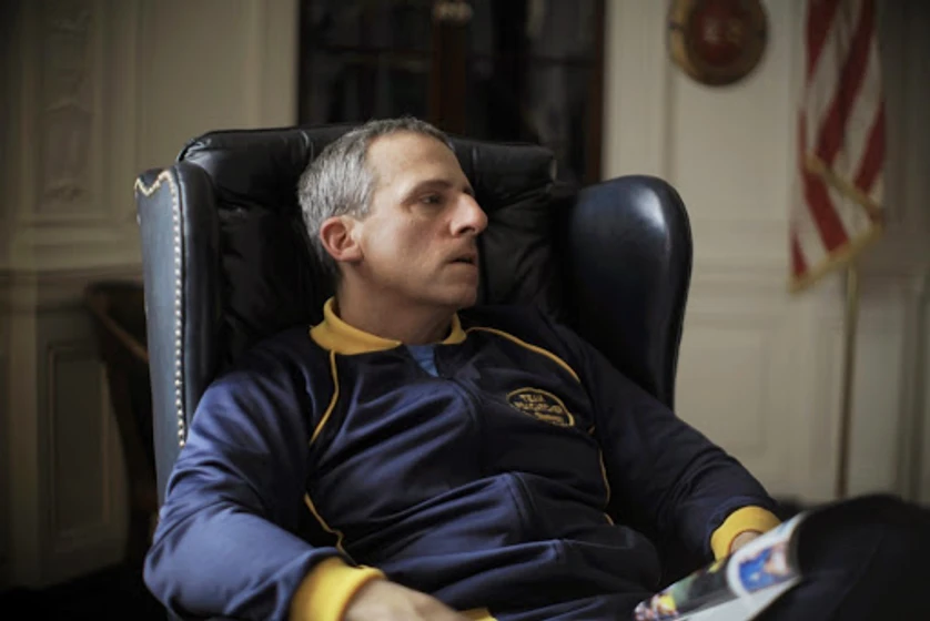 Steve Carell en foxcatcher