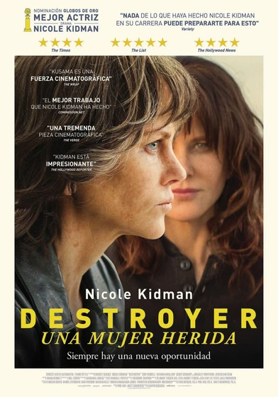 Imagen de destroyer-una-mujer-herida (Cartel español)