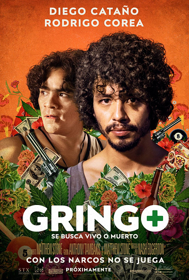 Imagen de Gringo. Se busca vivo o muerto (Cartel personajes español)