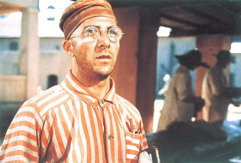 Dustin Hoffman en Papillon