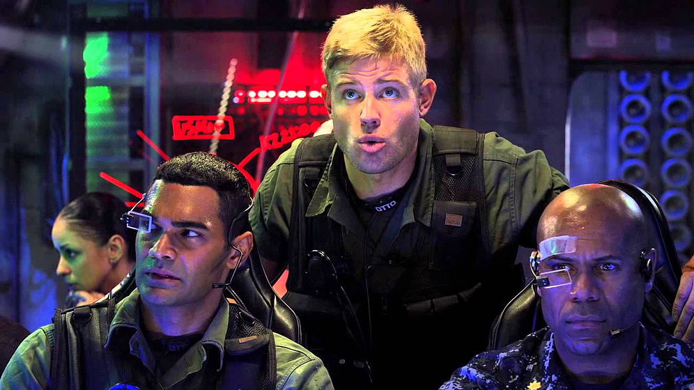 Richard Whiten y Trevor Donovan en Tentáculos de las Bermudas