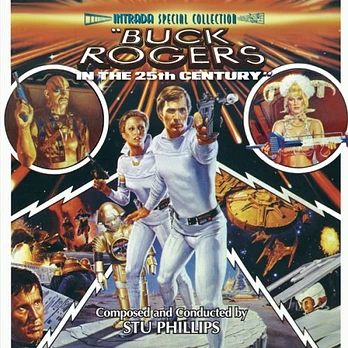 Carátula de la banda de sonido de Buck Rogers: El Aventurero del Espacio
