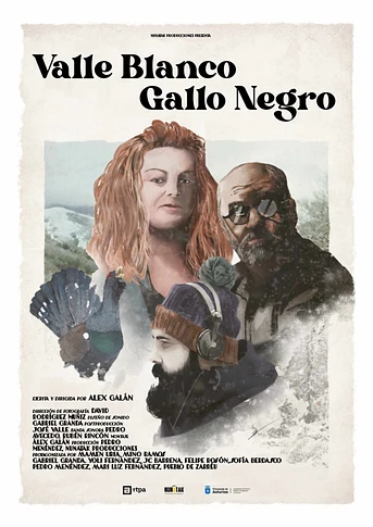 Poster de Valle Blanco, Gallo Negro