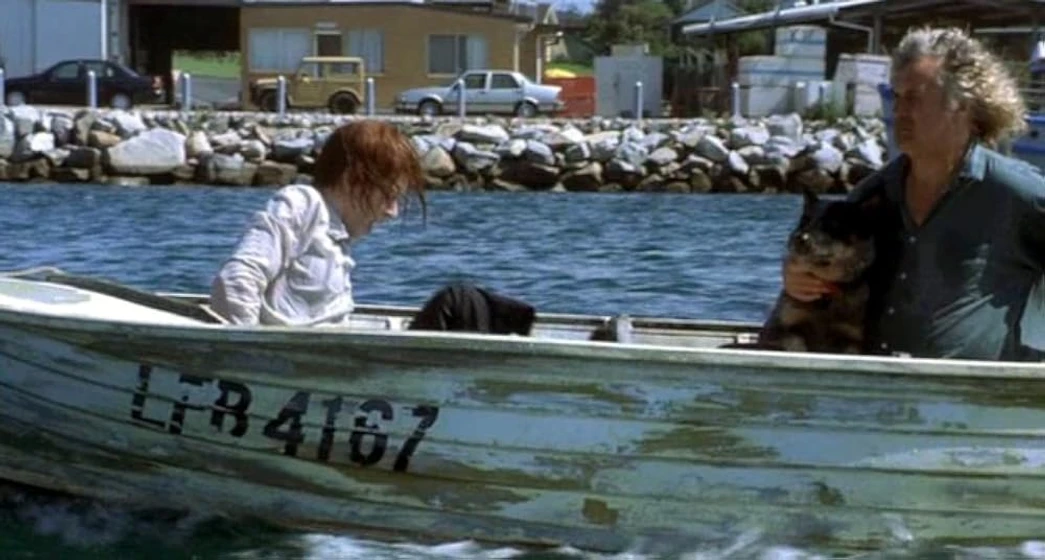 Judy Davis y Billy Connolly en the-man-who-sued-god