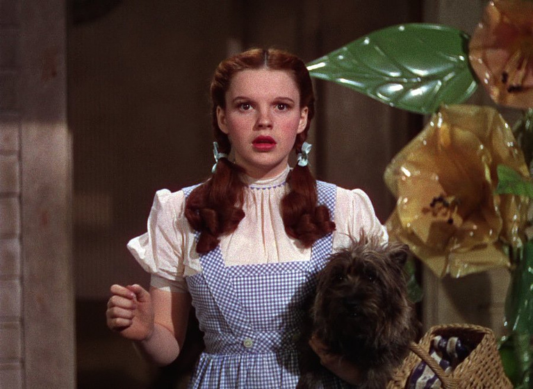 Judy Garland en El Mago de Oz