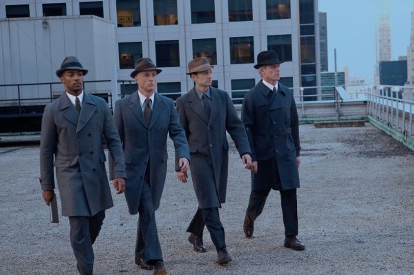 John Slattery, David Alan Basche y Anthony Mackie en Destino oculto