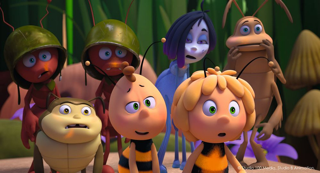 Imagen de La Abeja Maya. Los Juegos de la Miel