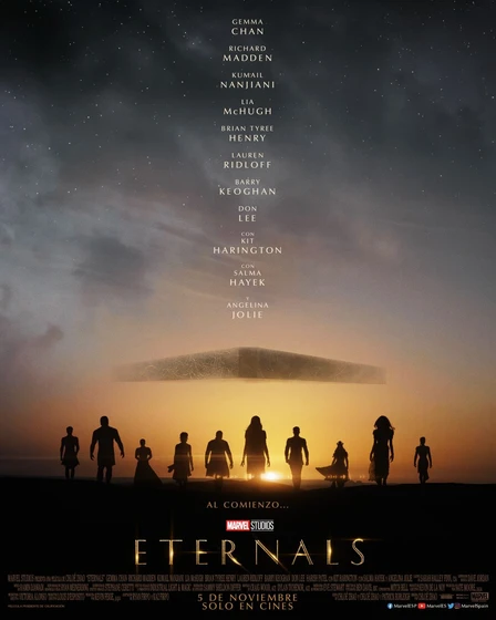 Imagen de eternals (Cartel teaser español)