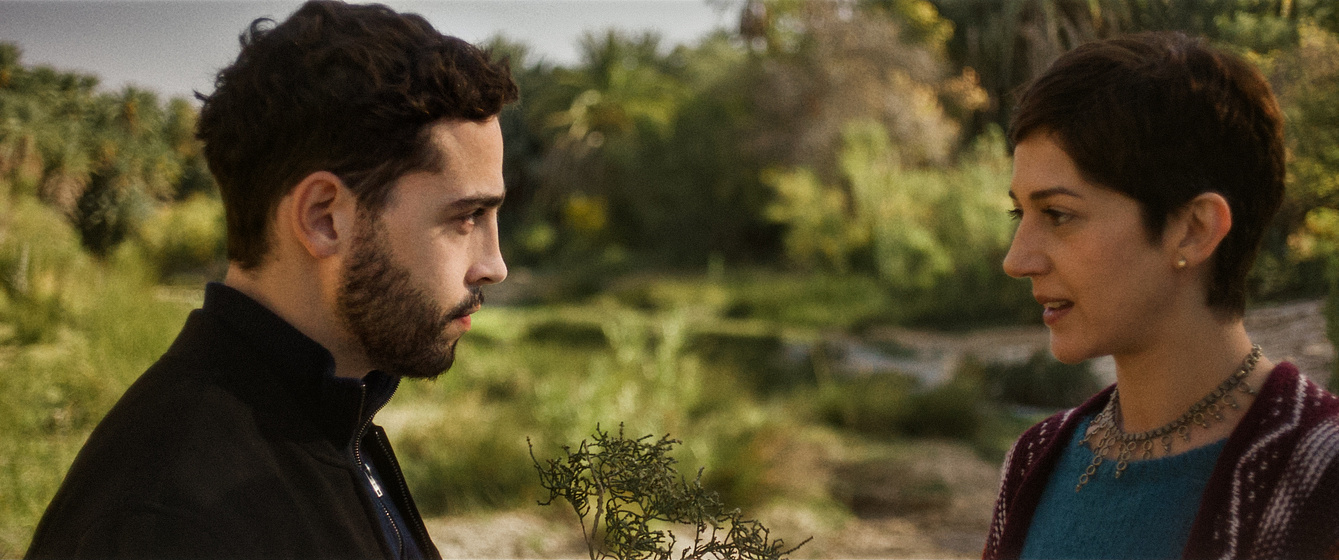 Zahra Amir Ebrahimi y Samy Lechea en The Vanishing