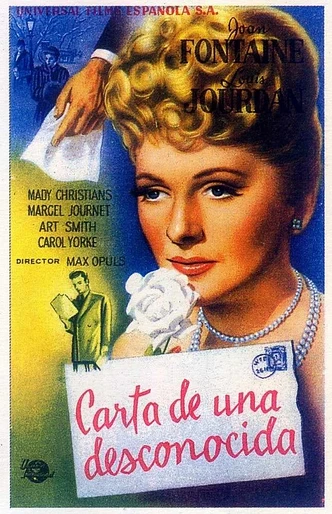 Poster de Carta de una Desconocida