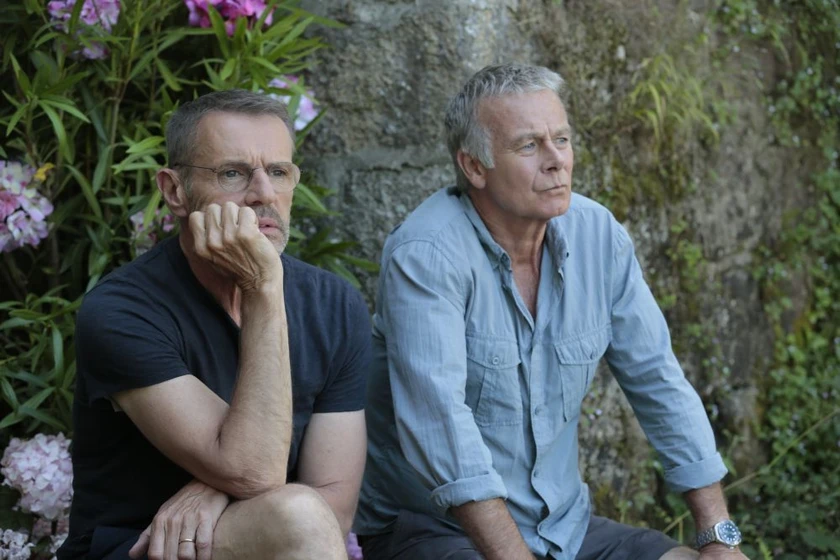 Lambert Wilson y Franck Dubosc en felices-50