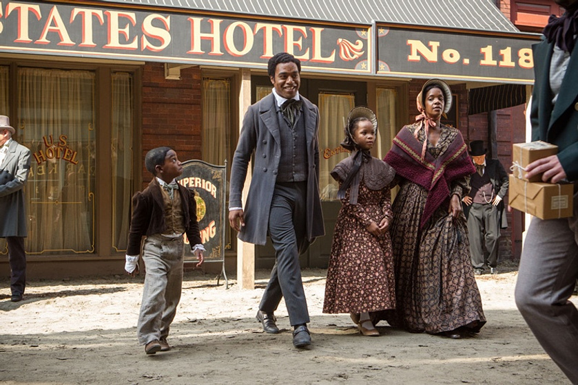 Chiwetel Ejiofor y Kelsey Scott en 12 Años de Esclavitud