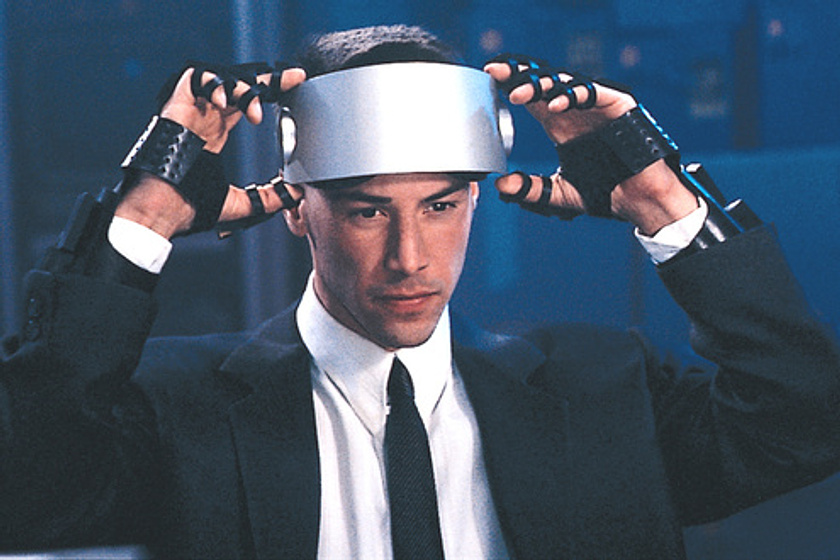 Keanu Reeves en Johnny Mnemonic