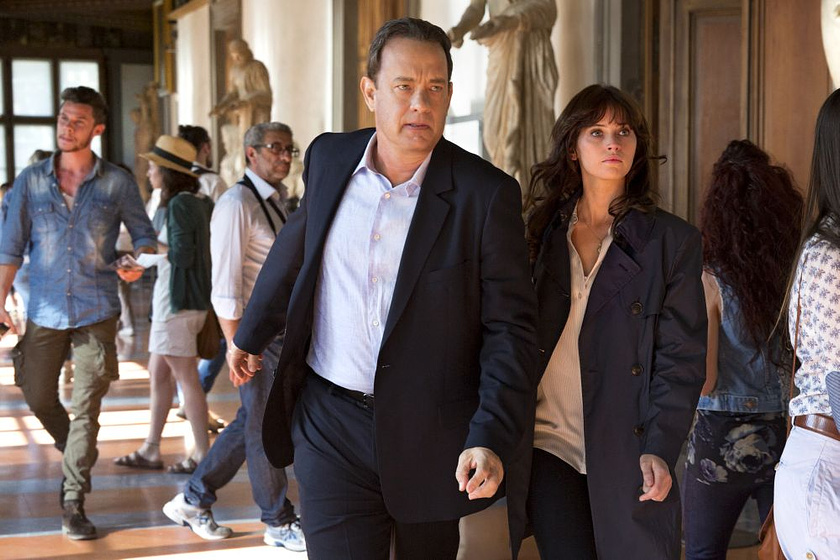 Tom Hanks y Felicity Jones en Inferno