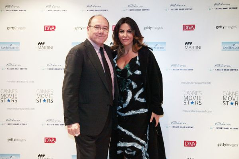 Carlo Verdone y Sabrina Ferilli en La Gran Belleza (Cannes. Mayo 2013)