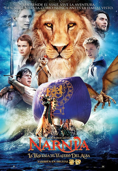 Imagen de Las Crónicas de Narnia: La Travesía del viajero del Alba (Cartel final)