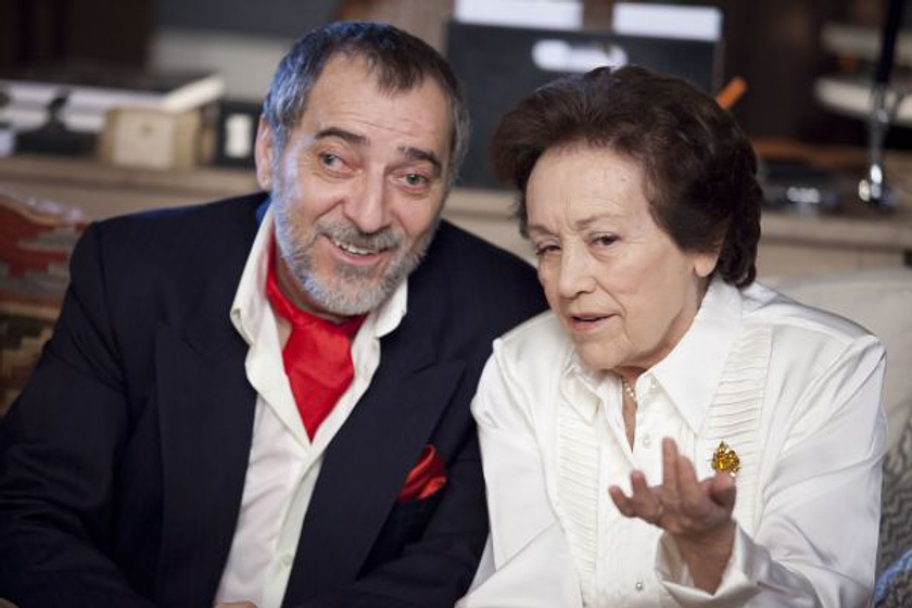 Enrique Villén y Amparo Baró en Maktub