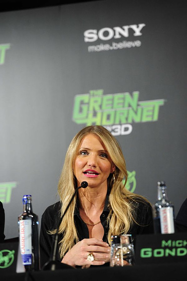Cameron Diaz en The Green Hornet (Premiere en Madrid. Diciembre 2010)