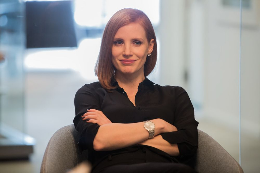 Jessica Chastain en El Caso Sloane