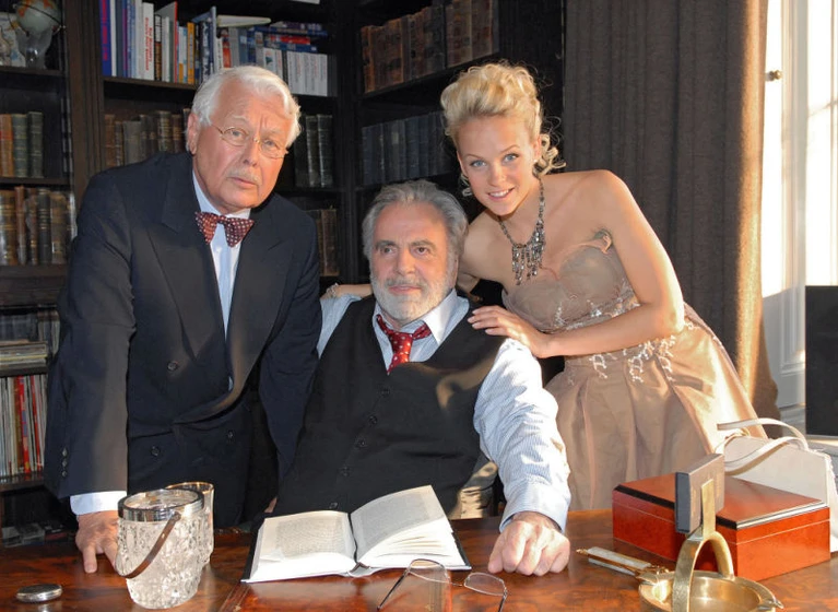 Maximilian Schell, Peter Weck y Mirjam Weichselbraun en Esencia de Amor