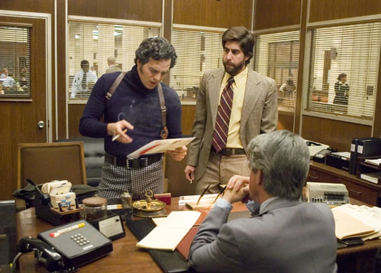 Mark Ruffalo y Adam Goldberg en zodiac
