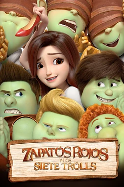 poster of movie Zapatos Rojos y los Siete Trolls