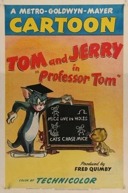poster of movie Tom y Jerry: El Profesor Tom