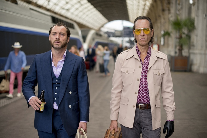 Jude Law y Richard E. Grant en Dom Hemingway