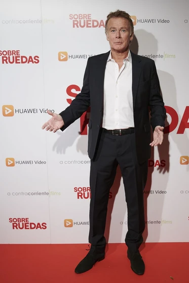 Franck Dubosc en sobre-ruedas (Premiere en Madrid. Noviembre 2018)