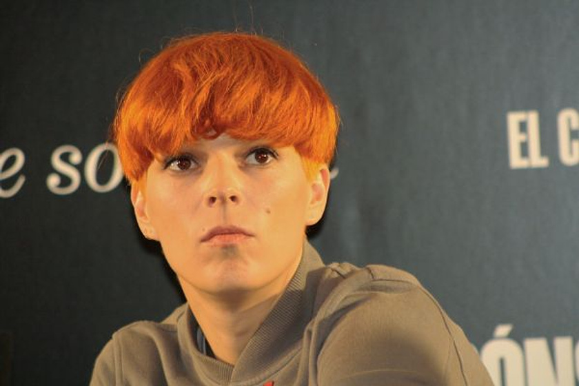 Bimba Bosé en El Cónsul de Sodoma (RUEDA DE PRENSA.MADRID.DIC09)