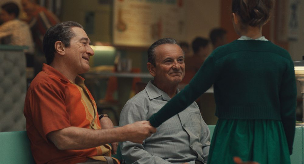 Robert De Niro y Joe Pesci en El Irlandés