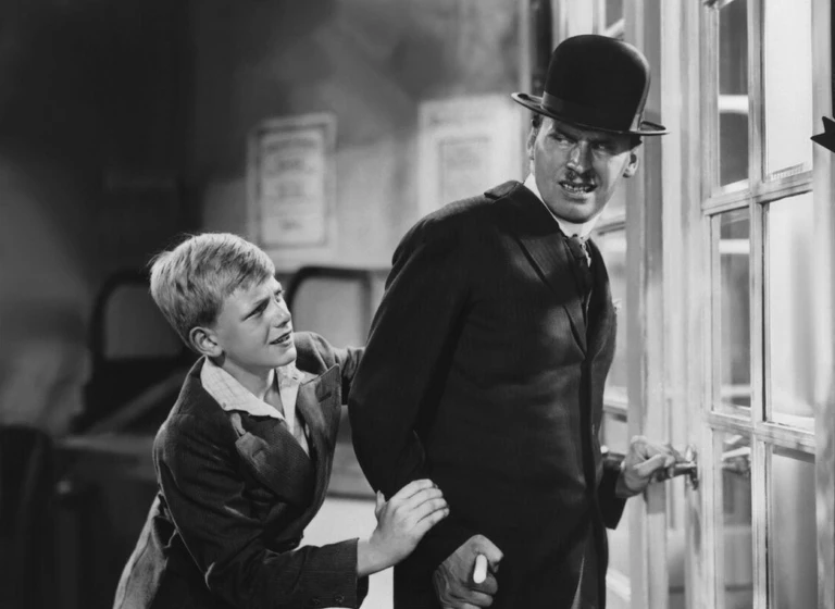 Fritz Rasp y Rolf Wenkhaus en emil-y-los-detectives-1931