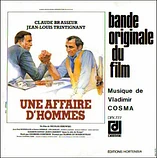 Carátula de la banda de sonido de Une Affaire d'hommes