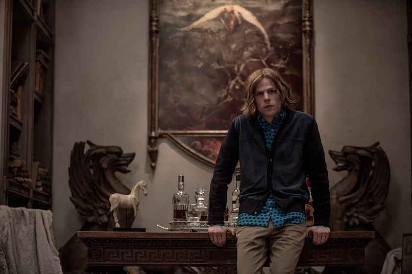 Jesse Eisenberg en Batman v. Superman. El Amanecer de la justicia
