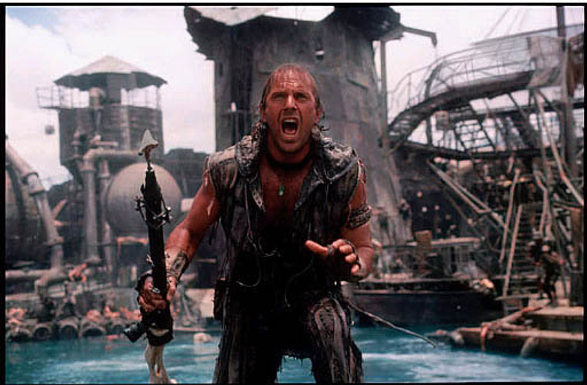 Kevin Costner en Waterworld